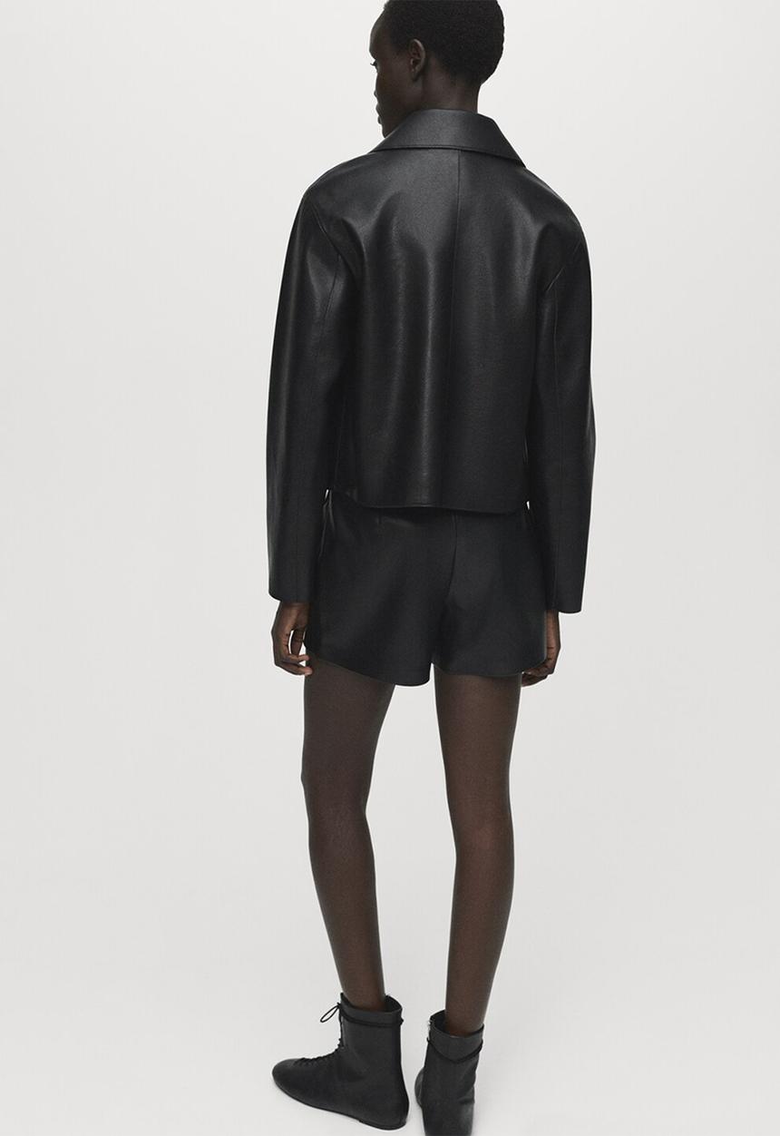 MANGO - Skirt candy  -  black