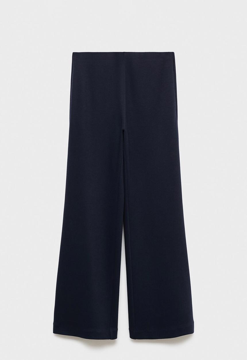 MANGO - Trousers picol - midnight navy