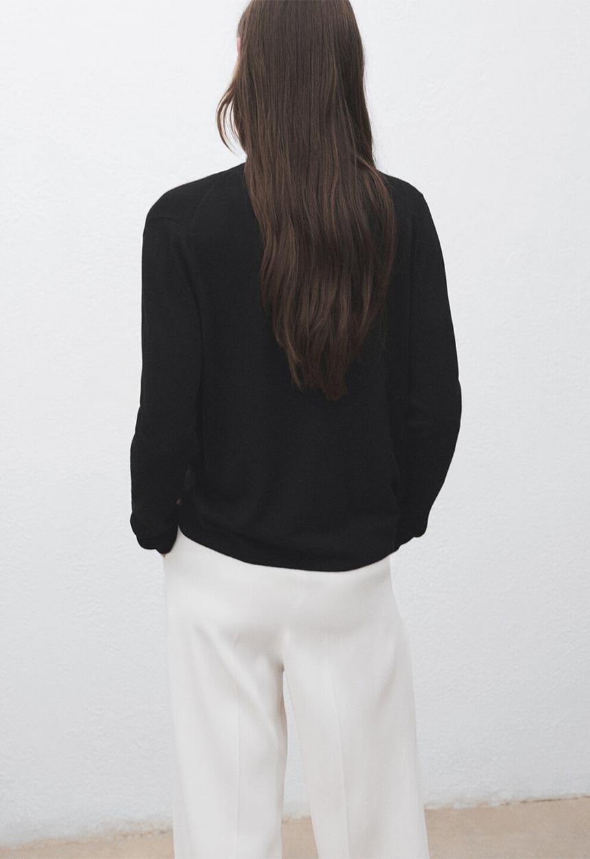 MANGO - Cardigan luccav - black