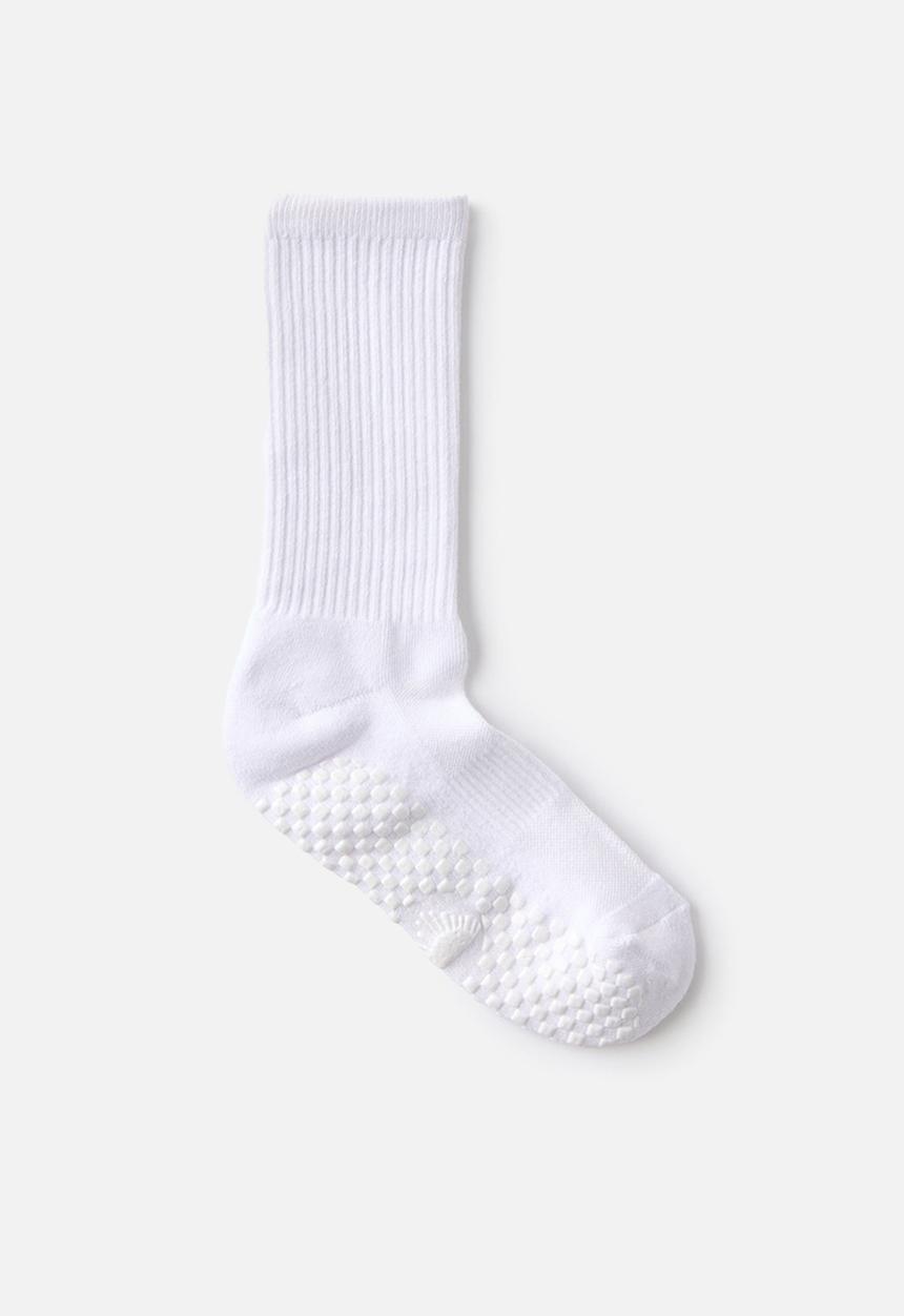 Cotton On - Performance studio crew sock - solid white