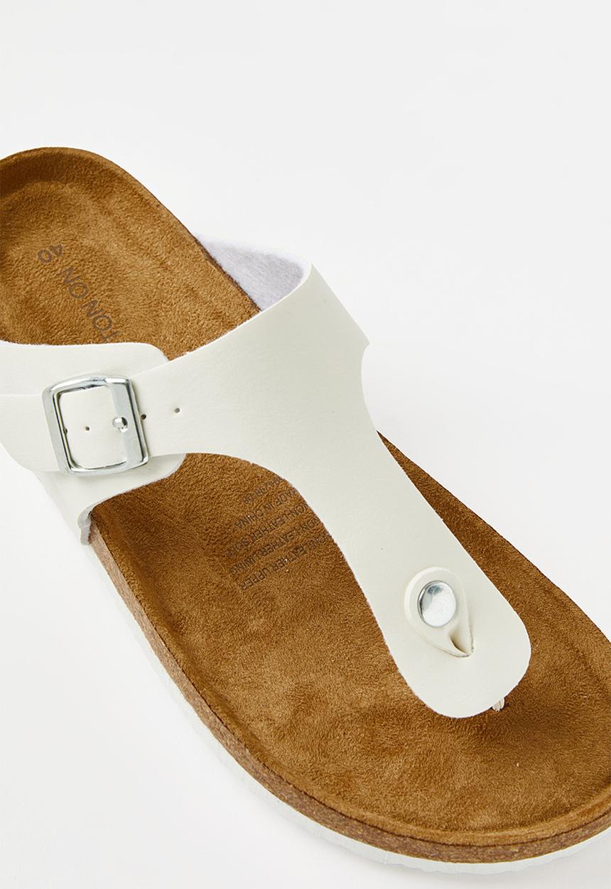 Cotton On - Rex slide - white texture
