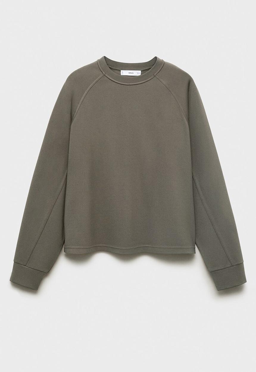 MANGO - Sweatshirt florida - light brown