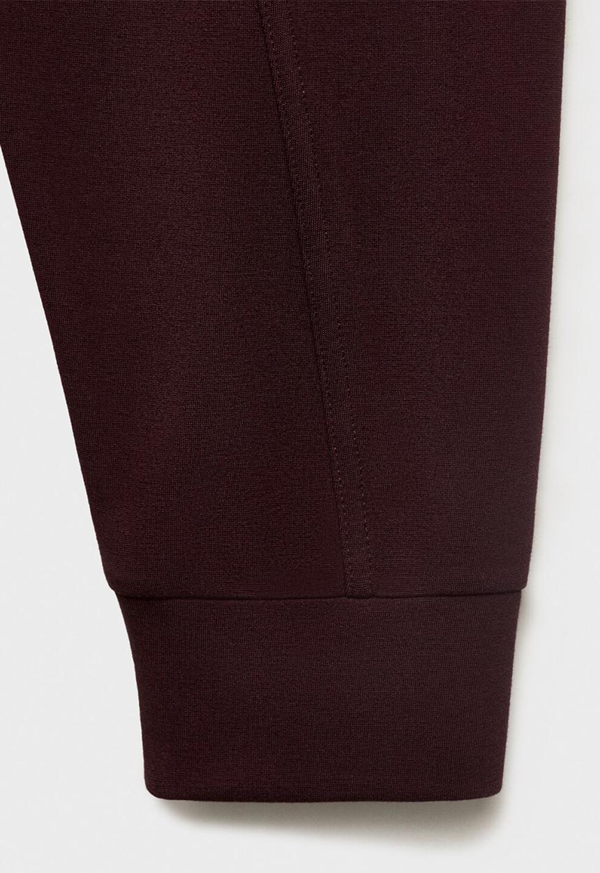MANGO - Sweatshirt florida -  dark red
