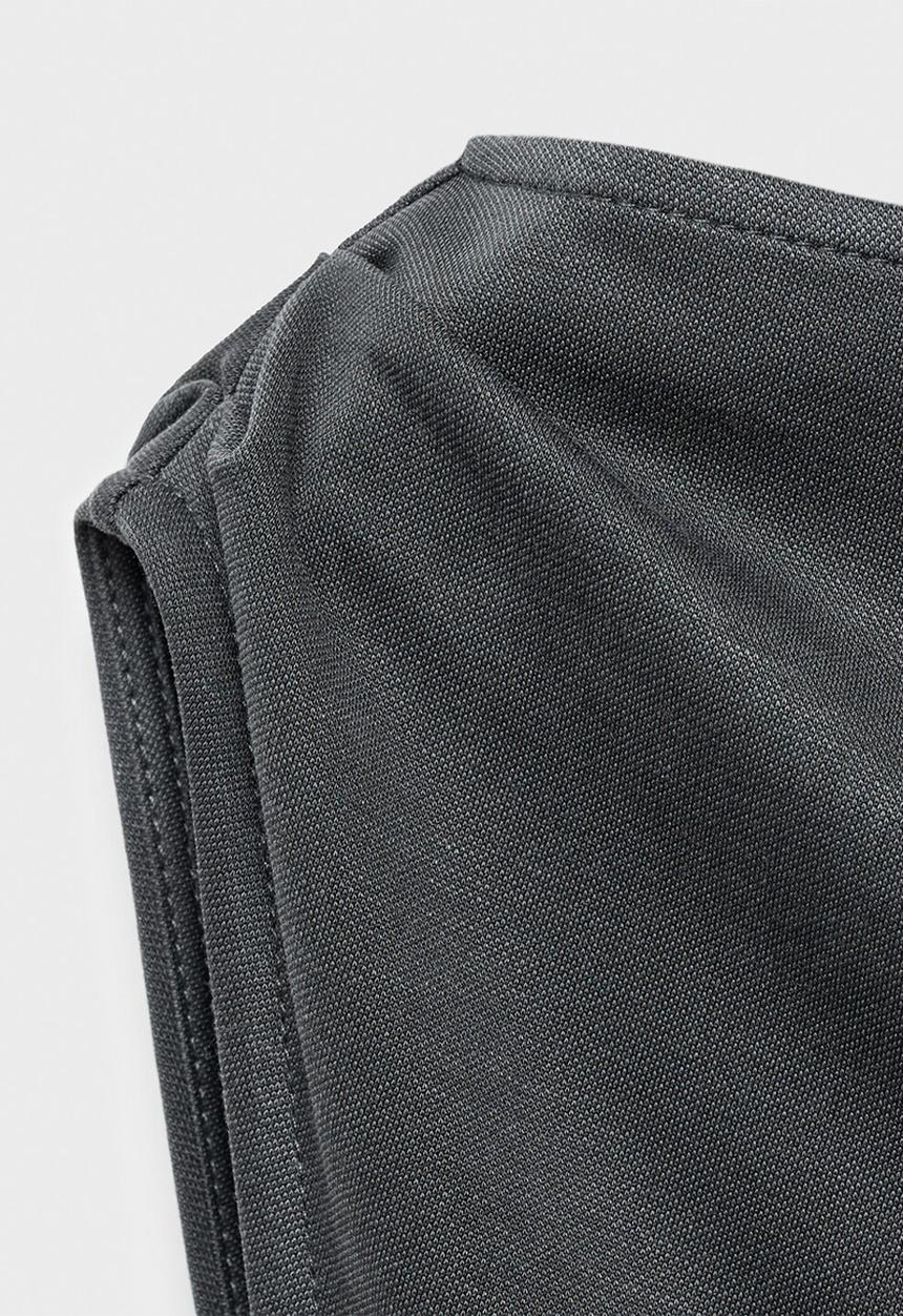 MANGO - Dress cupo -   charcoal