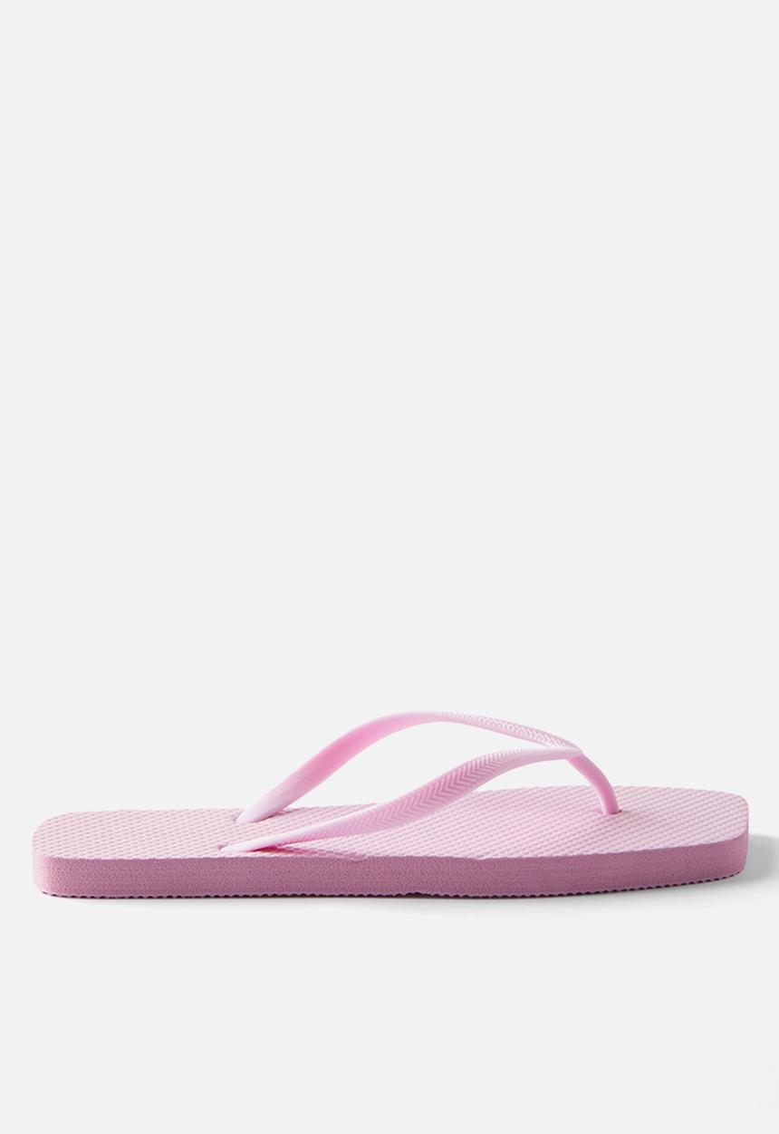 Cotton On - Square toe flip flop - mauve