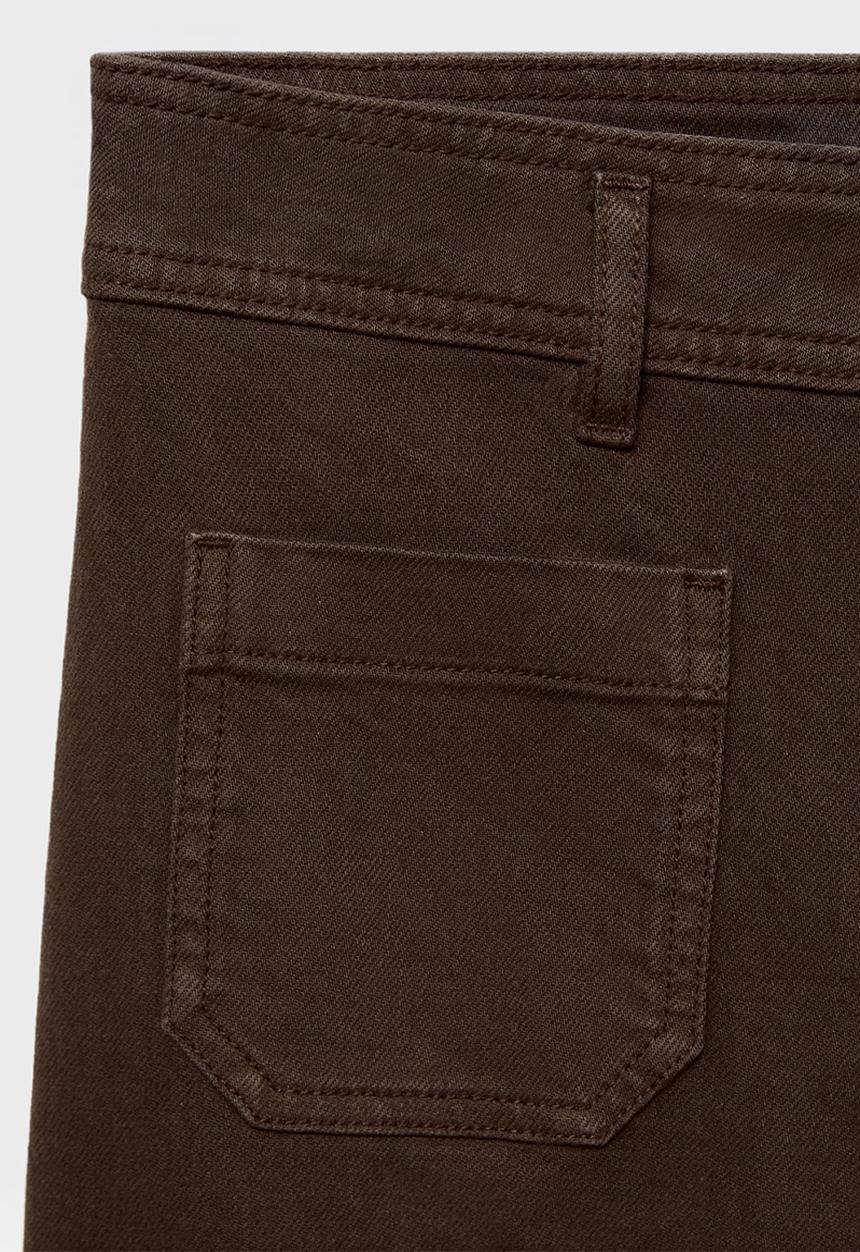 MANGO - Jeans Jessie - Dark Brown