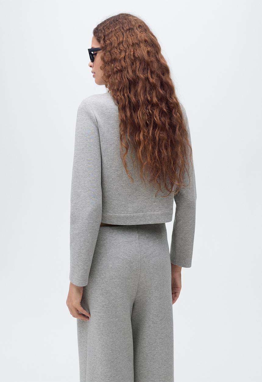 MANGO - Jacket grey-h -  light beige1
