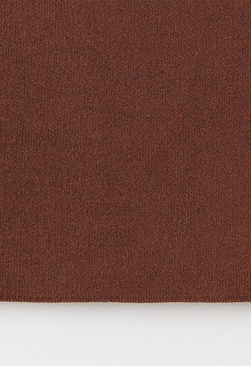MANGO - Jersey dumin -  brown