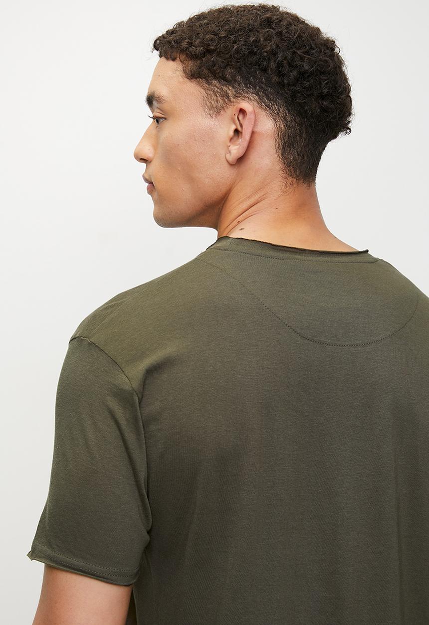 Brave Soul - Crew Neck Tshirt - Khaki