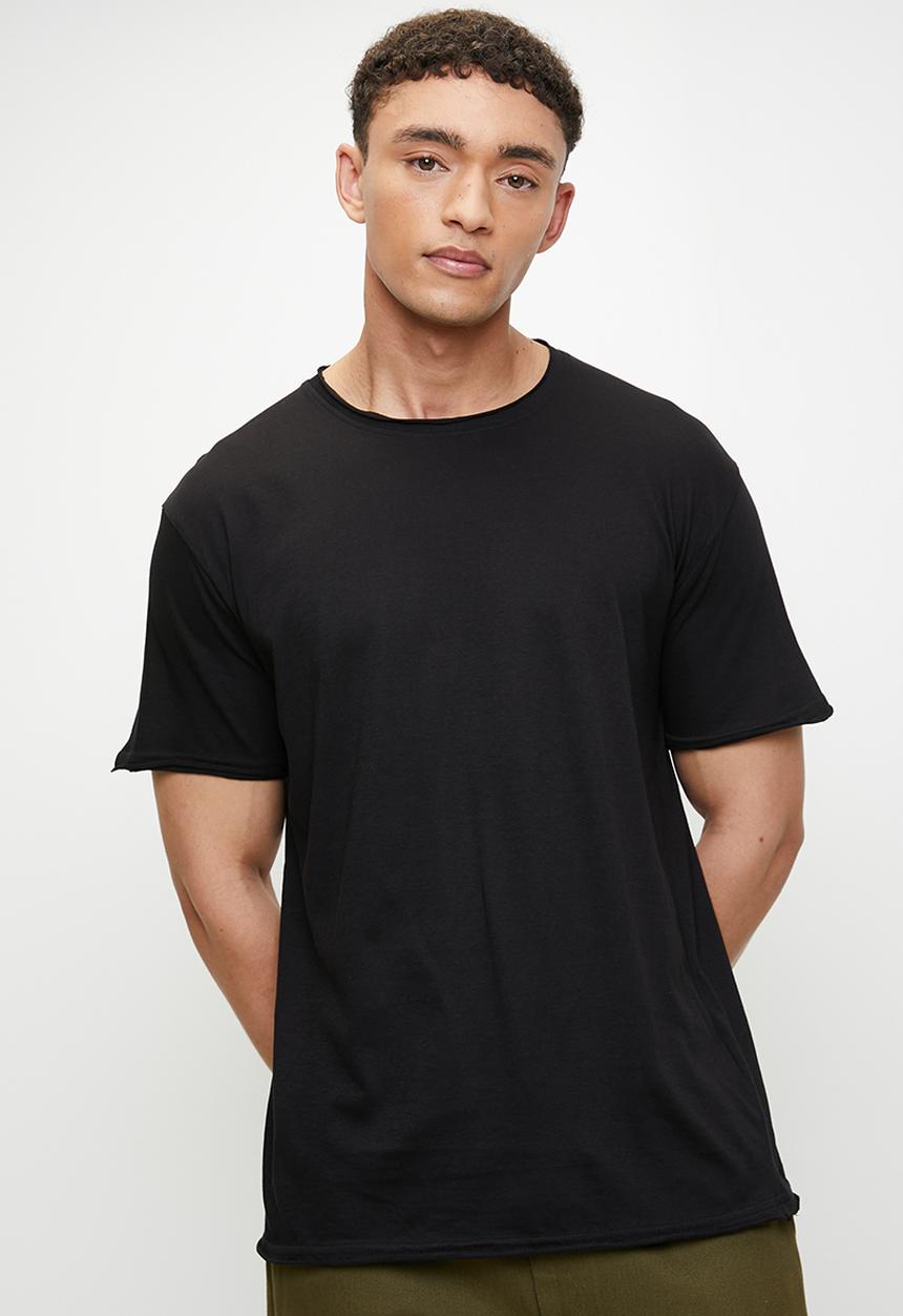 Brave Soul - Crew Neck T-shirt - Jet Black