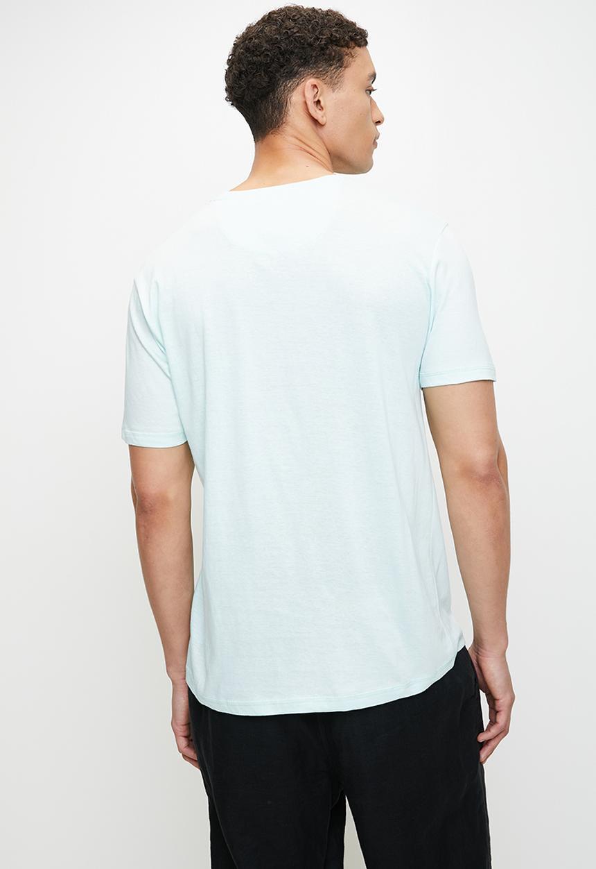 Brave Soul - Crew Neck T-shirt - Pale Mint