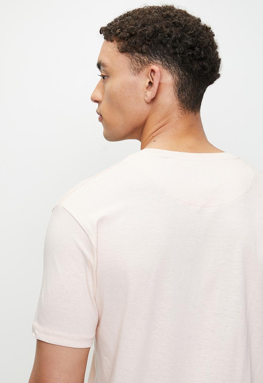 Brave Soul - Crew Neck T-Shirt - Summer Pink