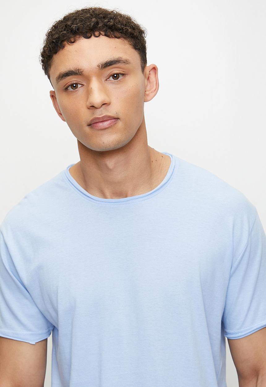 Brave Soul - Crew Neck T-Shirt - Cloud Blue