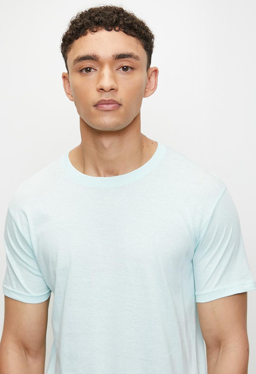 Brave Soul - Crew Neck T-Shirt  - Pale Mint