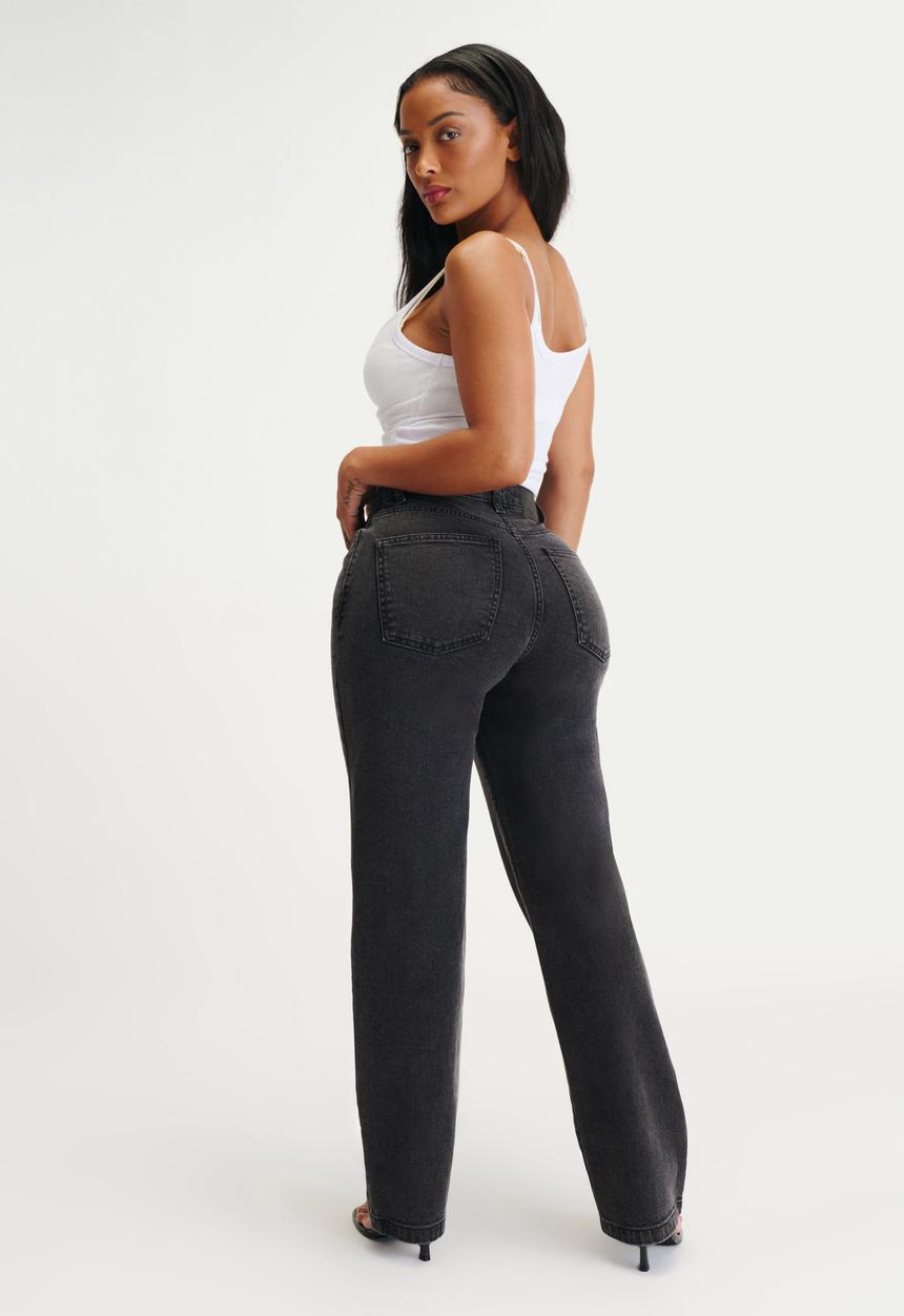 Cotton On - Curvy stretch straight jean - slate black