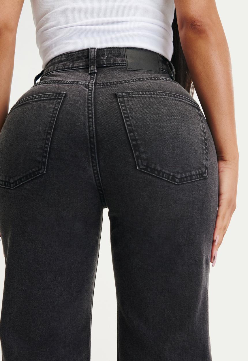 Cotton On - Curvy stretch straight jean - slate black