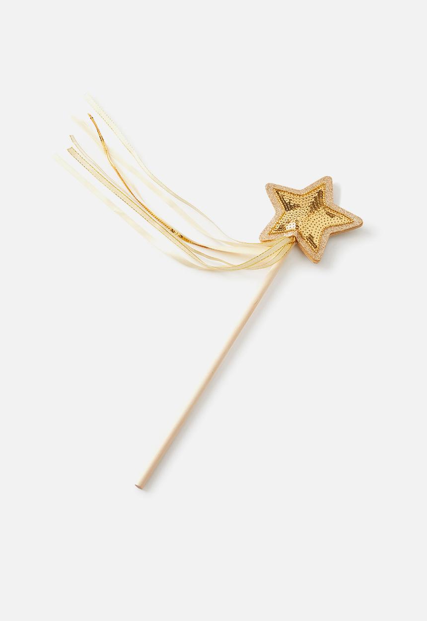 Cotton On - Daydream wand - goldy/glitter star