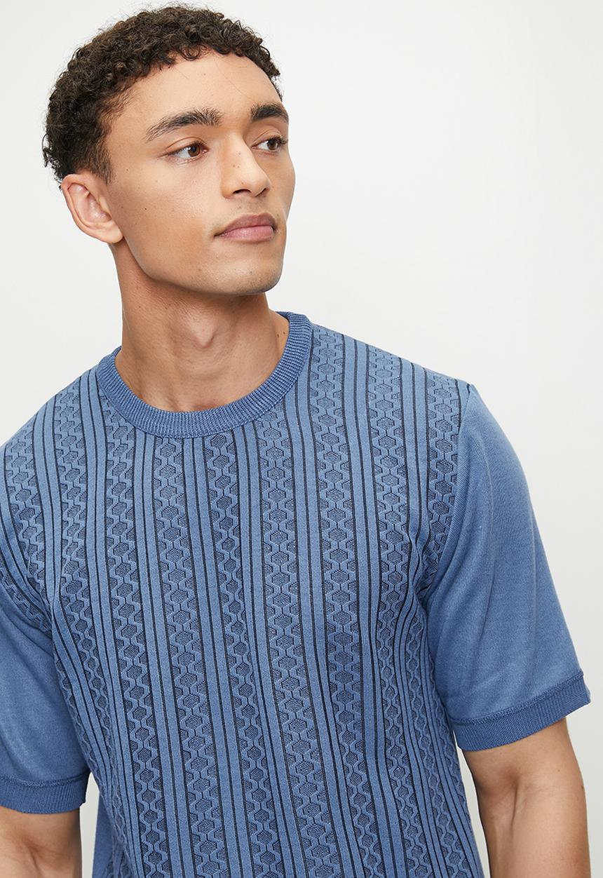 Brave Soul - Crew Neck - Blue