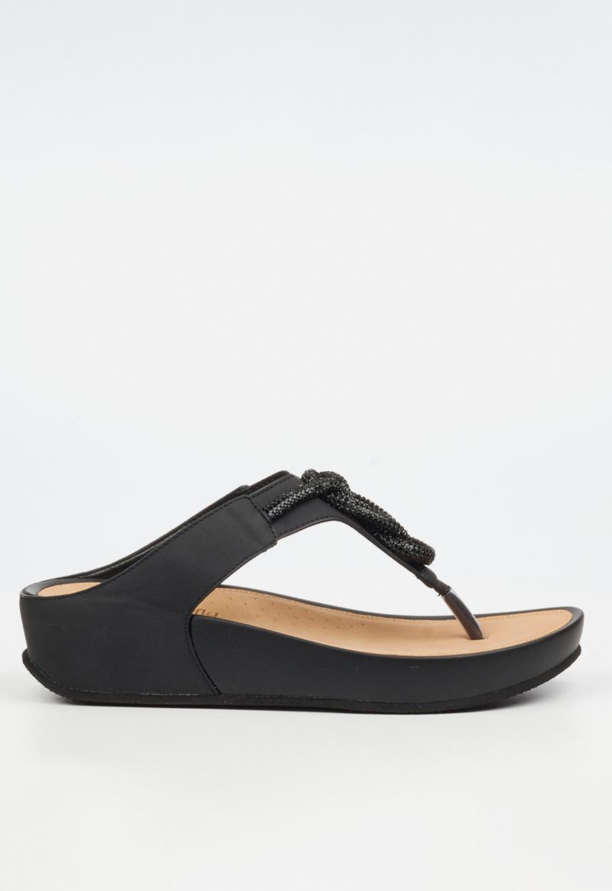 Butterfly Feet - Delia 14 T-Bar - Black