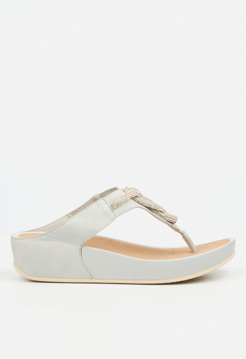 Butterfly Feet - Delia 14 T-Bar - Grey