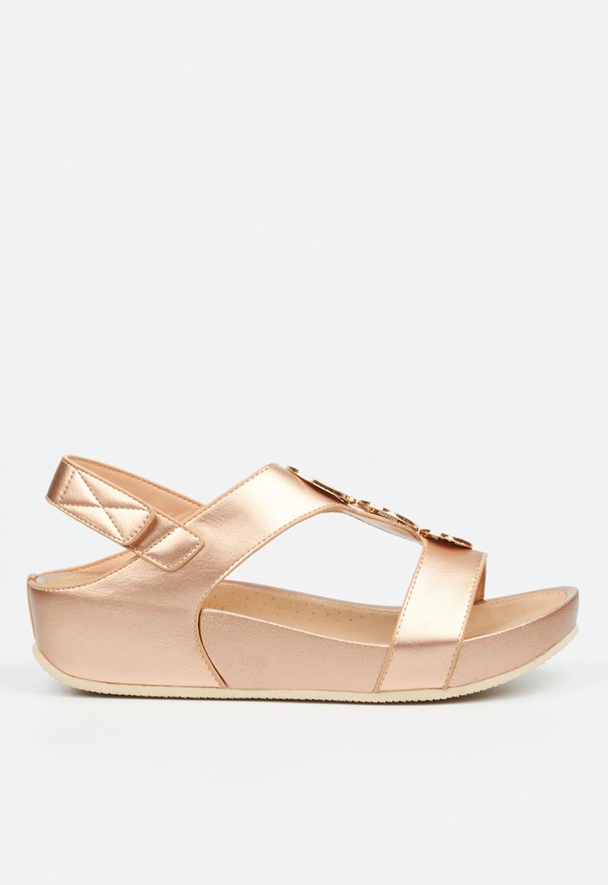 Butterfly Feet - Delia 15 Open Toe Slingback - Champagne