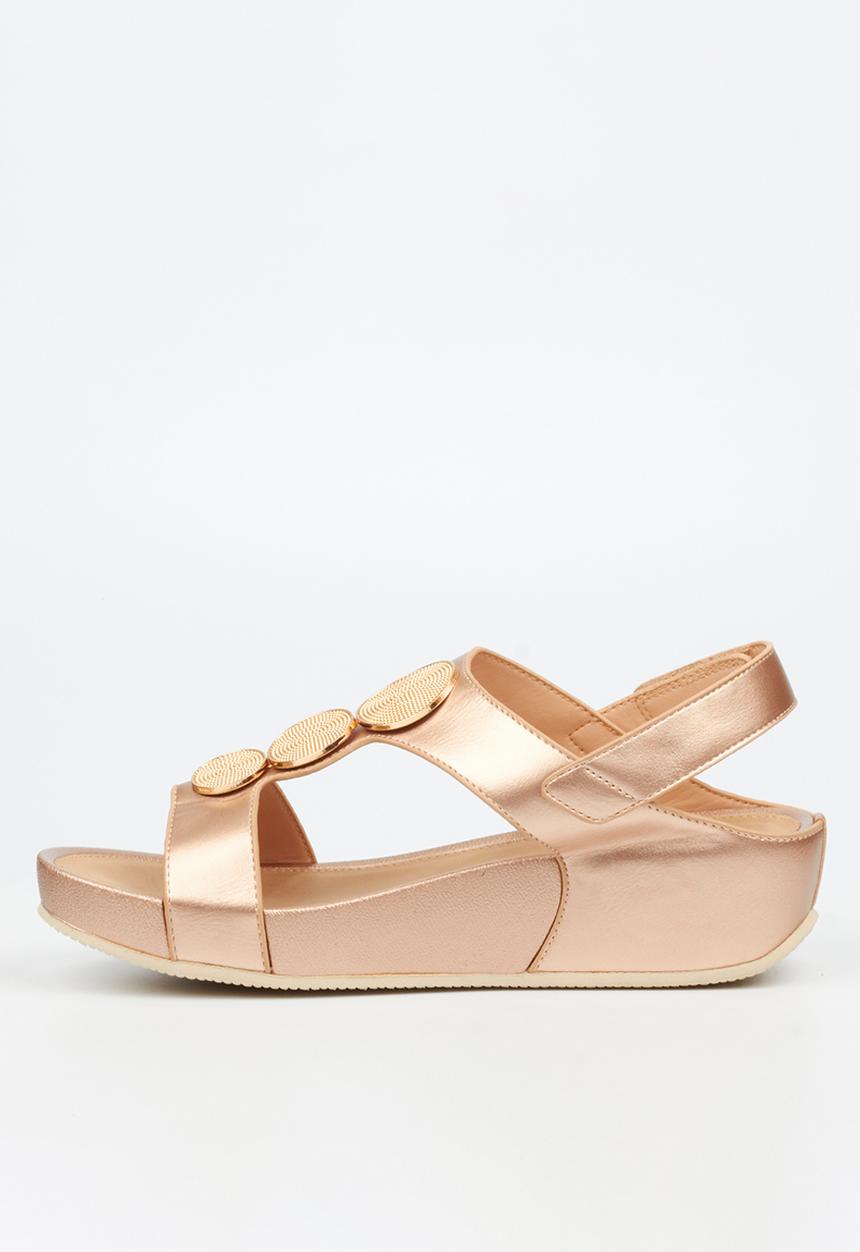 Butterfly Feet - Delia 15 Open Toe Slingback - Champagne