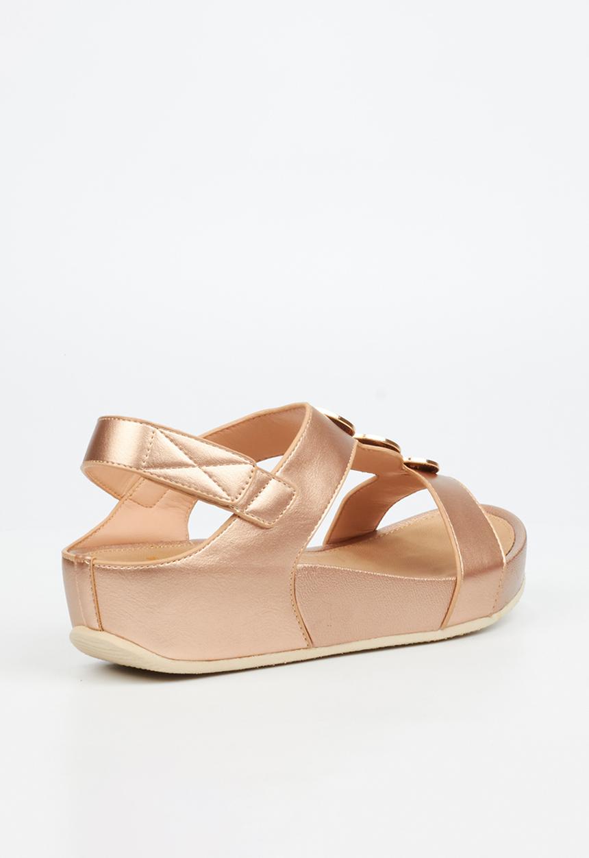 Butterfly Feet - Delia 15 Open Toe Slingback - Champagne