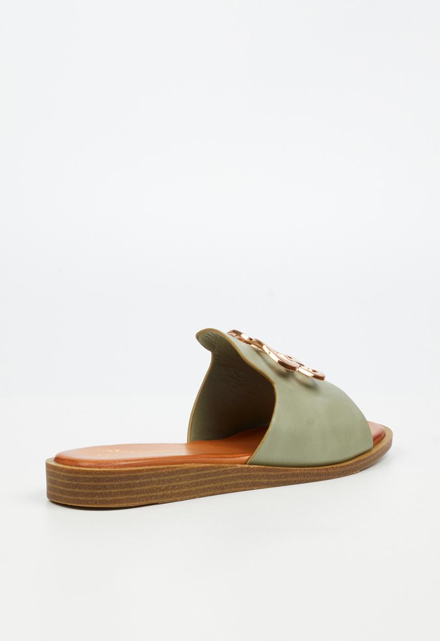 Butterfly Feet - Jacey 2 Slide - Green