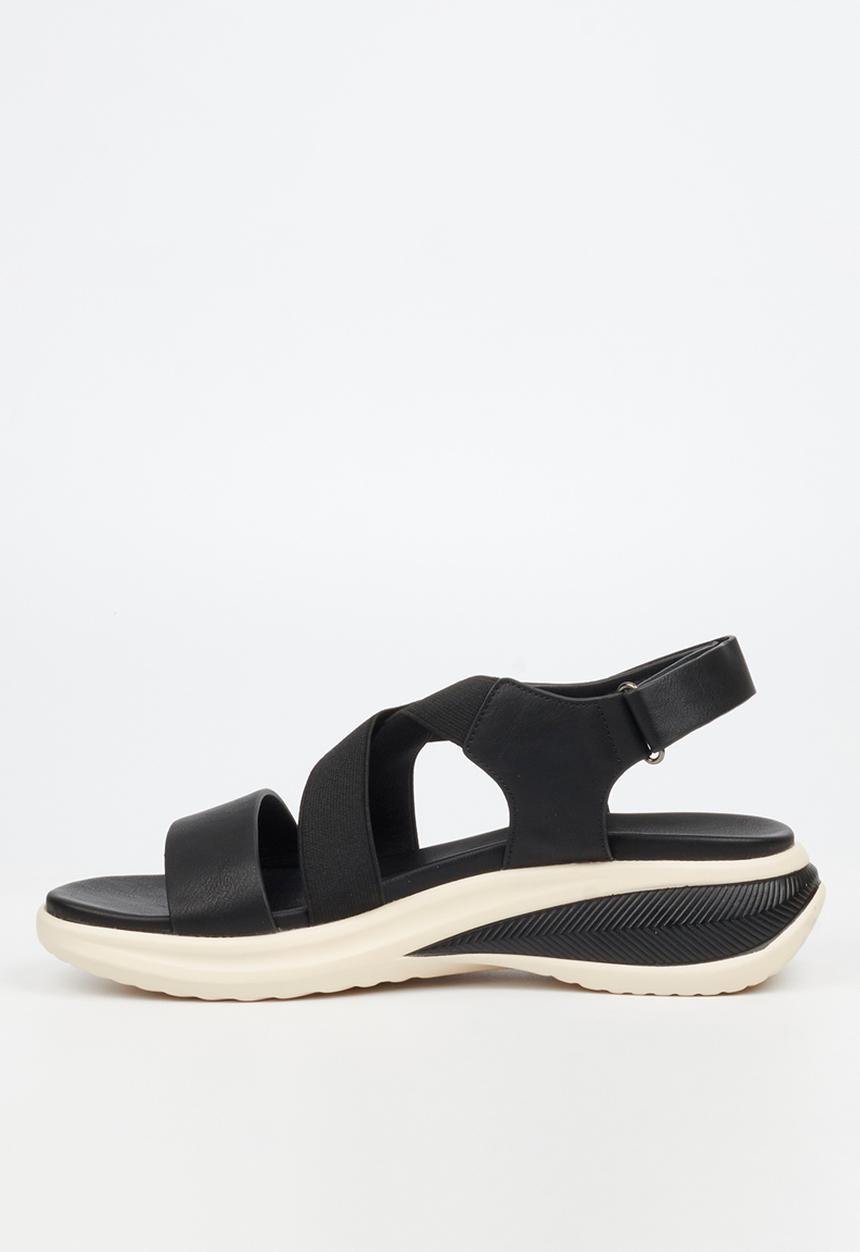 Butterfly Feet - Jordis 1 Open Toe Slingback - Black