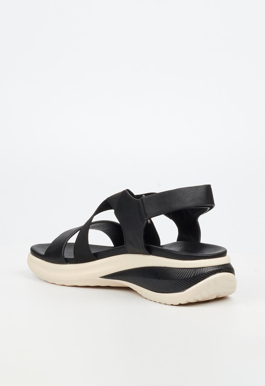 Butterfly Feet - Jordis 1 Open Toe Slingback - Black