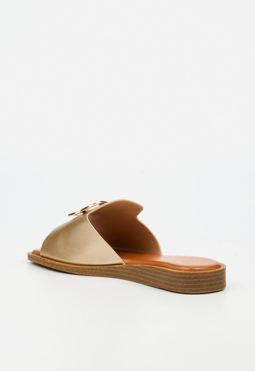 Butterfly Feet - Jacey 2 Slide - Gold