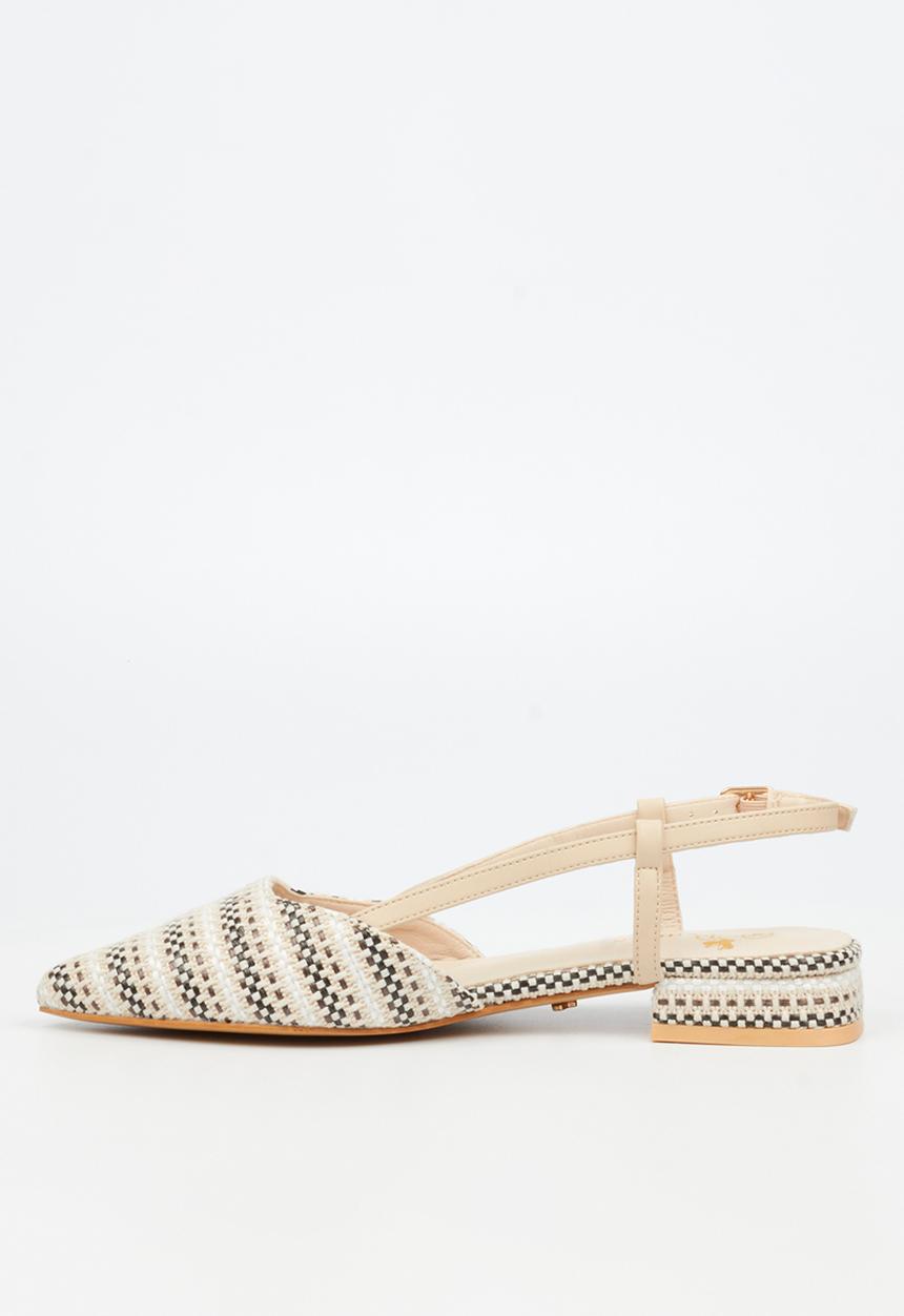 Butterfly Feet - Lorelei 1 Closed Toe Slingback - Neutral
