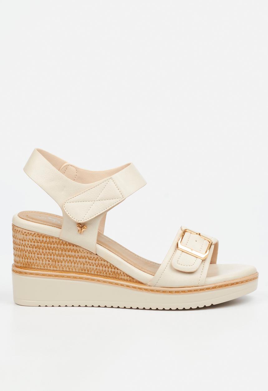 Butterfly Feet - Lyndi 1 Open Toe Ankle Strap - Neutral