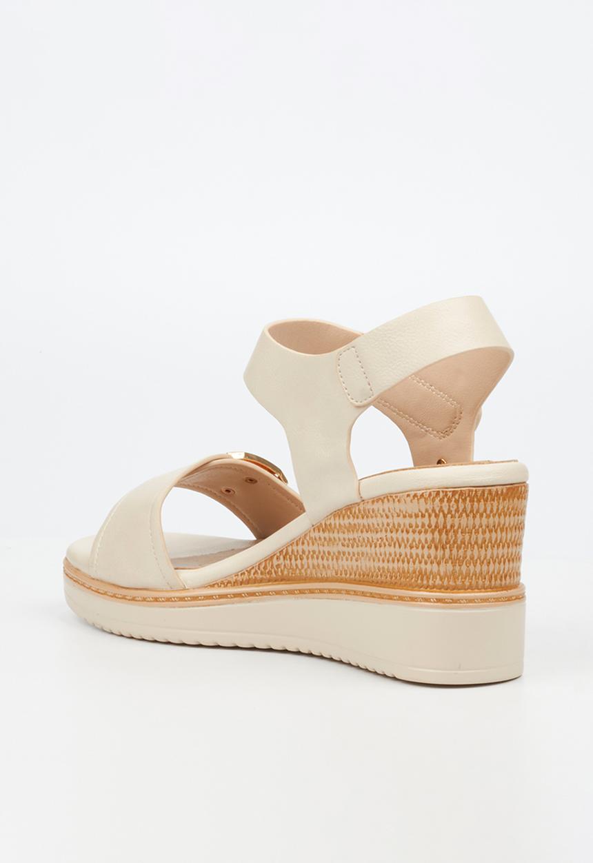 Butterfly Feet - Lyndi 1 Open Toe Ankle Strap - Neutral