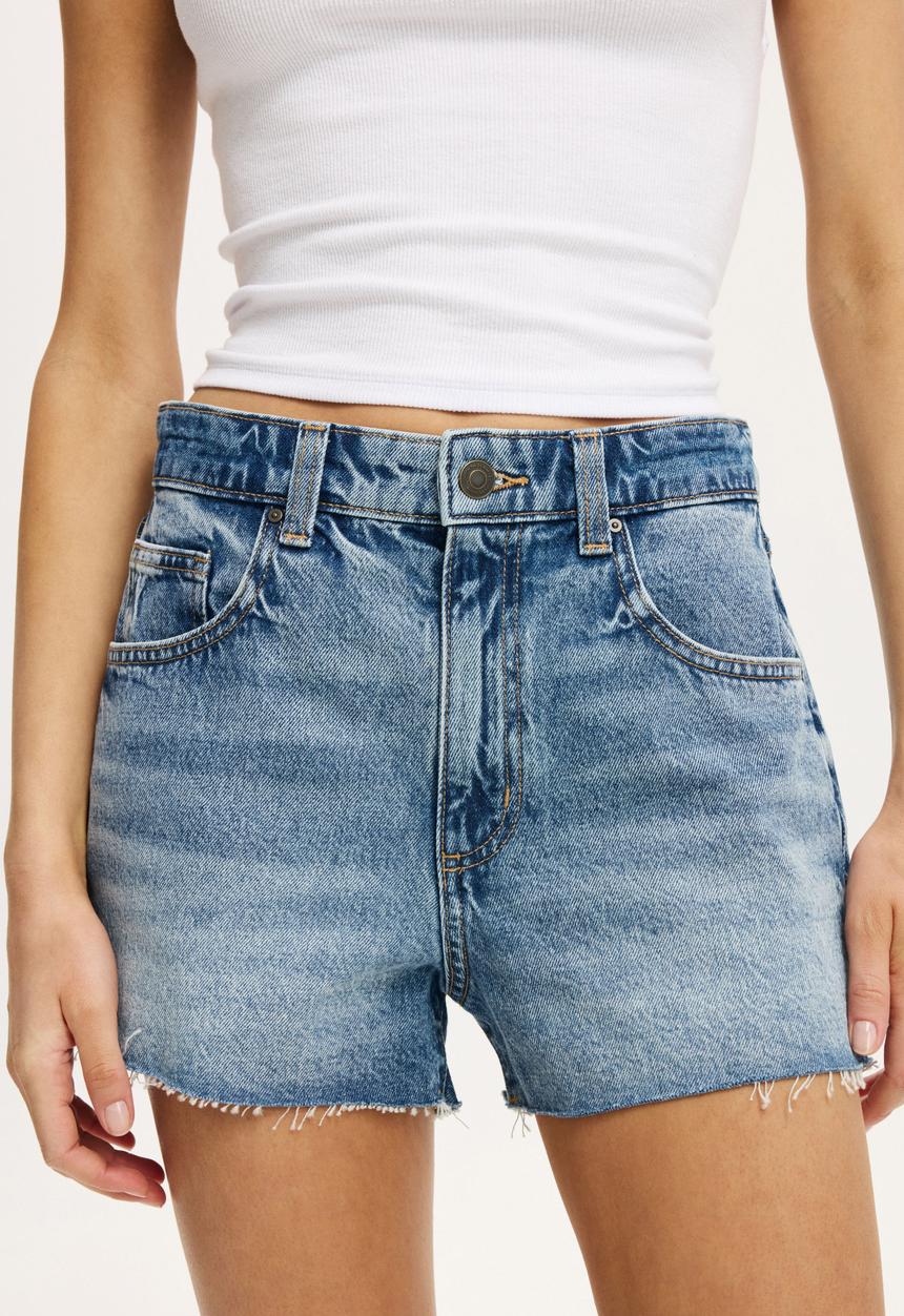 Cotton On - Original denim short - beau blue