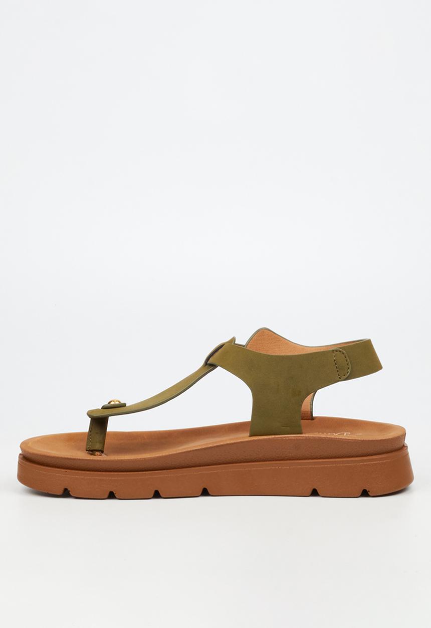 Butterfly Feet - Nolah 1 T-Bar Ankle Strap - Green