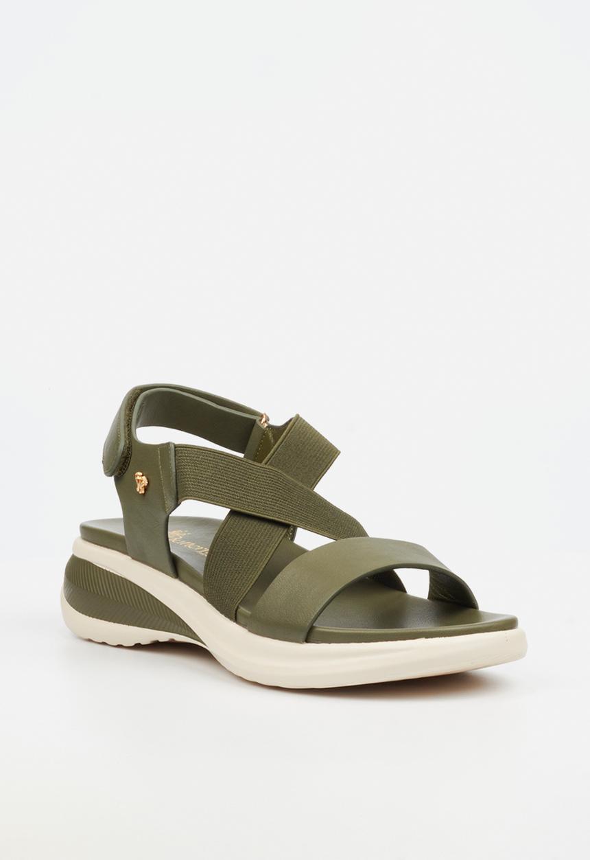 Butterfly Feet - Jordis 1 Open Toe Slingback - Green