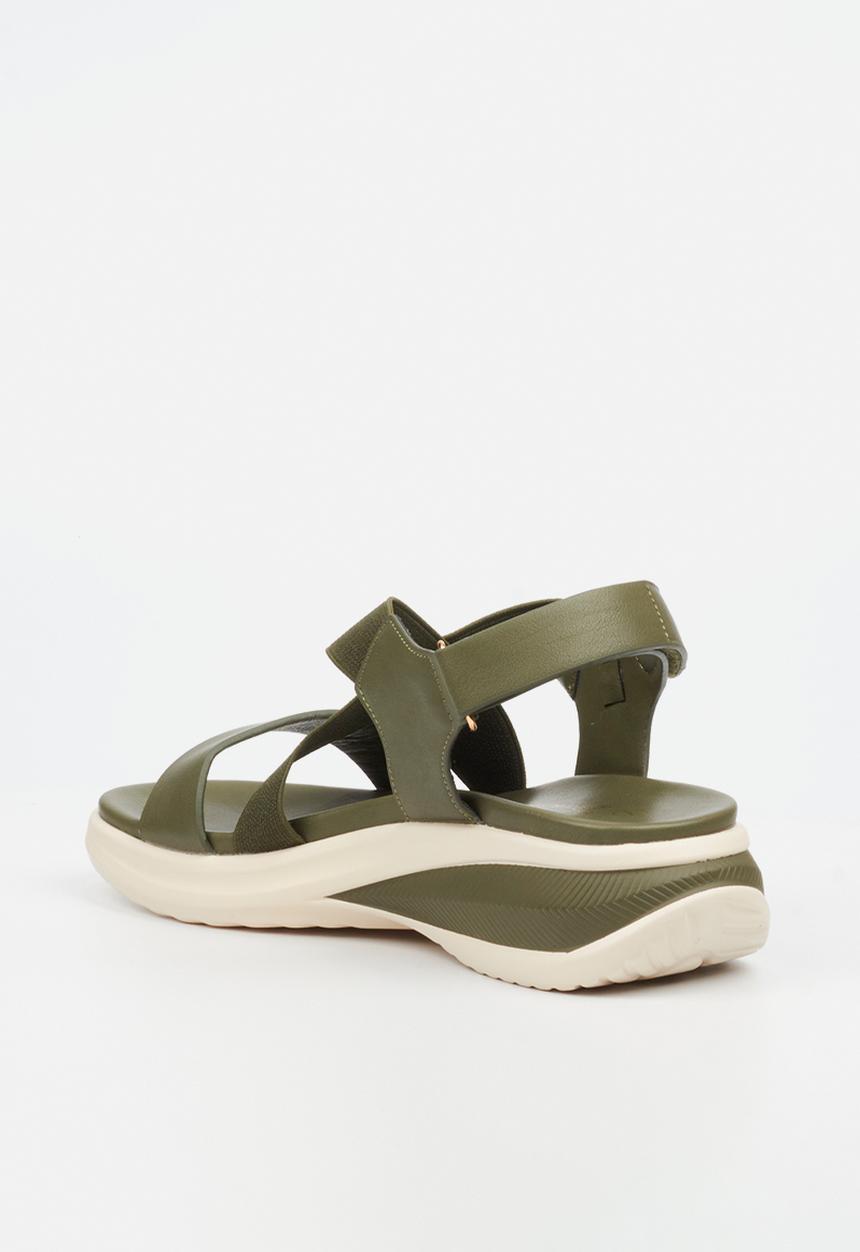 Butterfly Feet - Jordis 1 Open Toe Slingback - Green