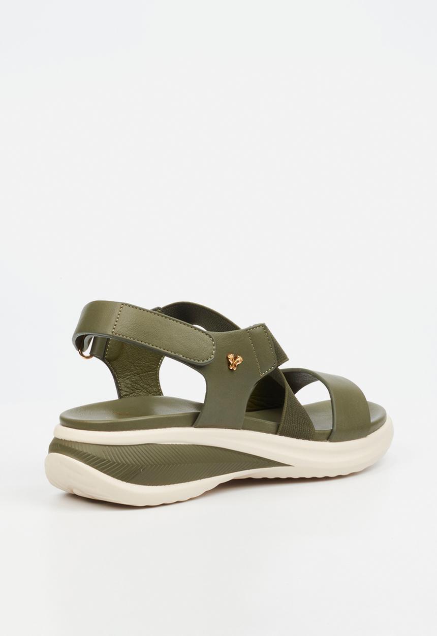 Butterfly Feet - Jordis 1 Open Toe Slingback - Green