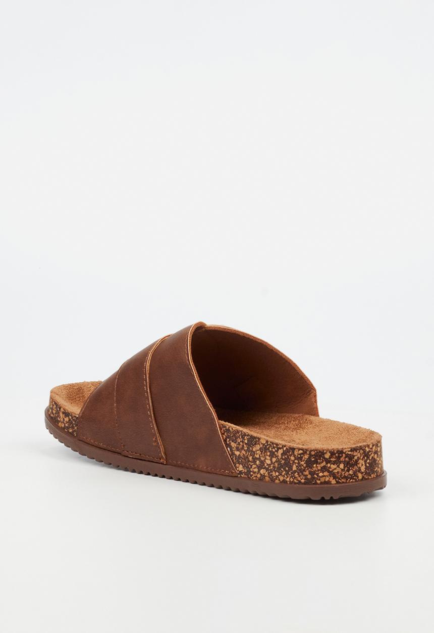 Butterfly Feet - Leya 1 Slide - Brown