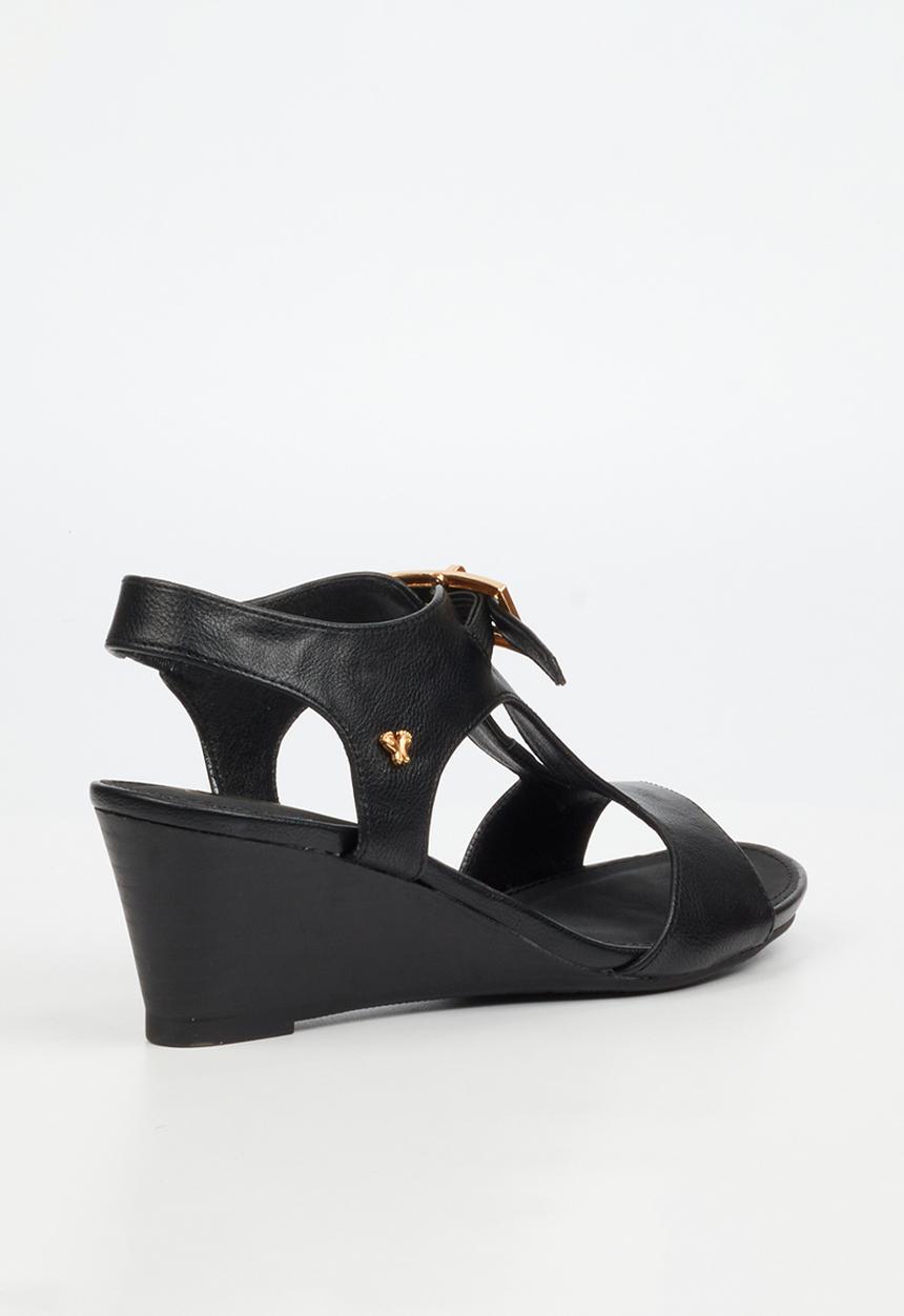 Butterfly Feet - Shani 13 Open Toe Slingback - Black