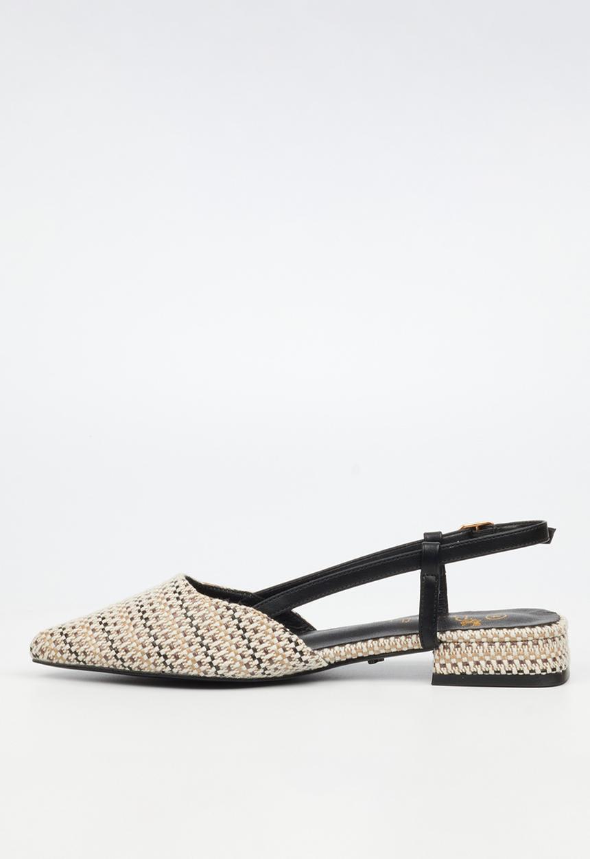 Butterfly Feet - Lorelei 1 Closed Toe Slingback - Black