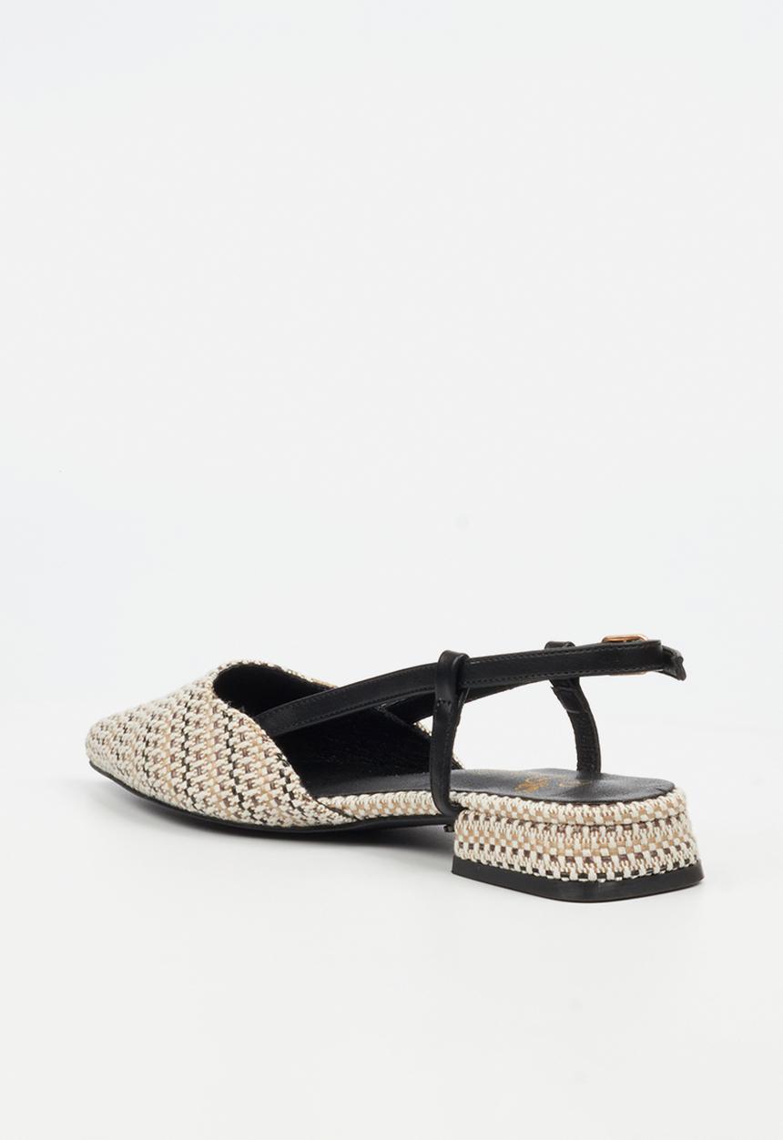 Butterfly Feet - Lorelei 1 Closed Toe Slingback - Black