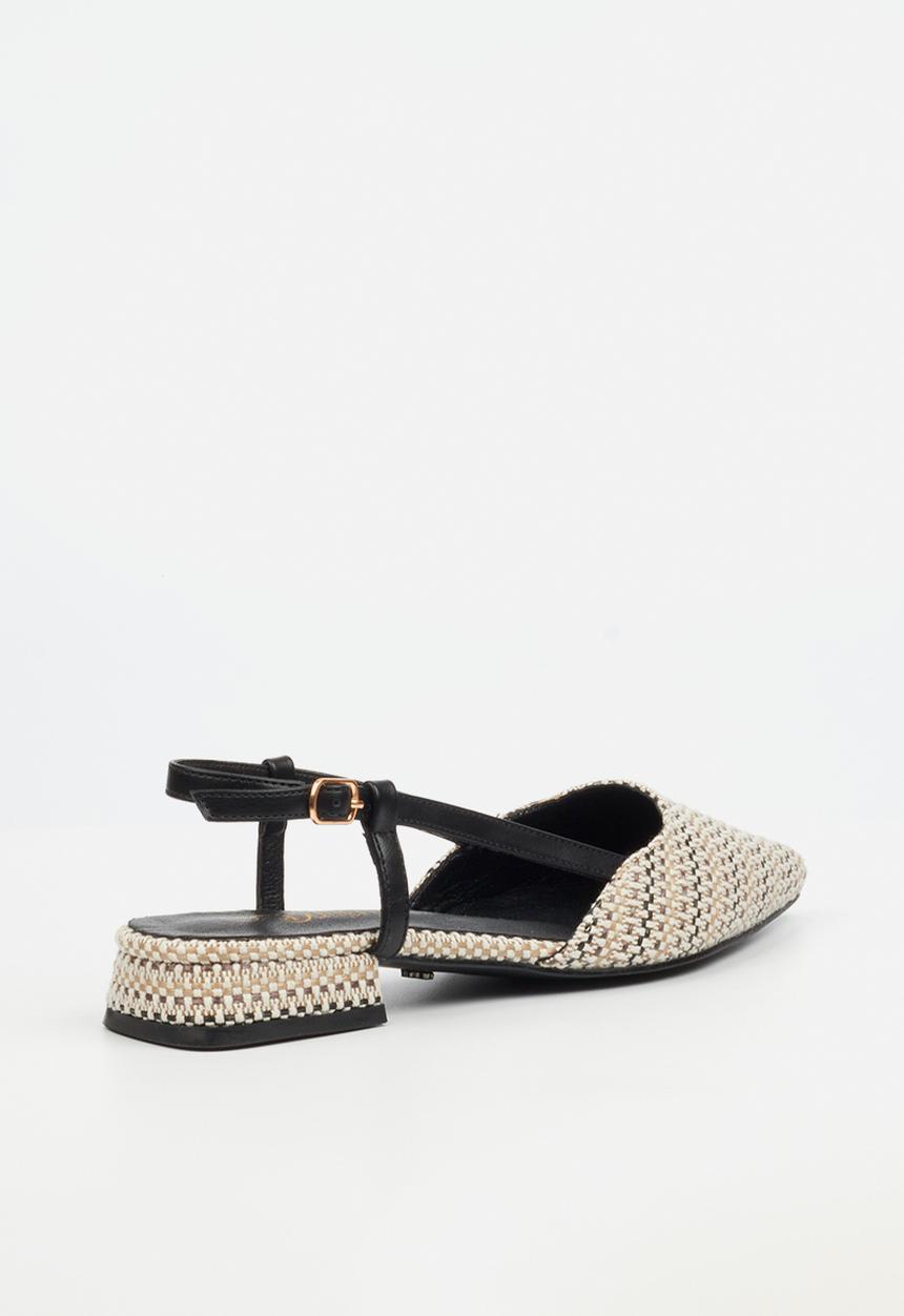 Butterfly Feet - Lorelei 1 Closed Toe Slingback - Black