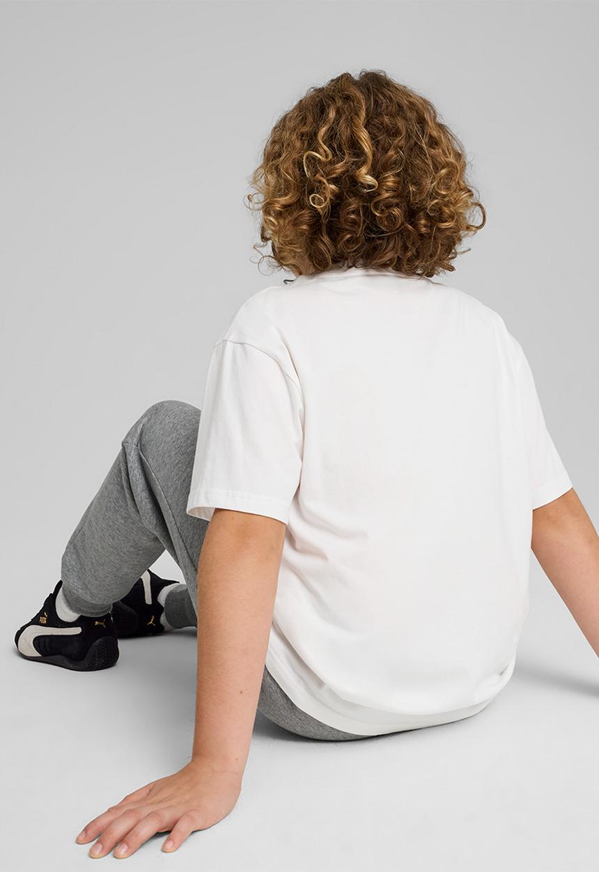PUMA - Ess Small No. 1 Logo Relaxed Tee B-Puma White