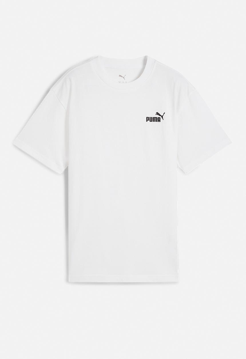 PUMA - Ess Small No. 1 Logo Relaxed Tee B-Puma White
