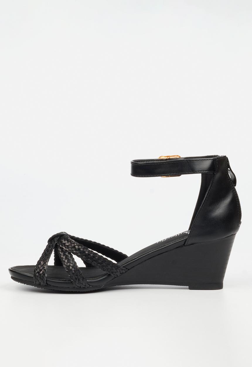 Butterfly Feet - Shani 11 Ankle Strap - Black