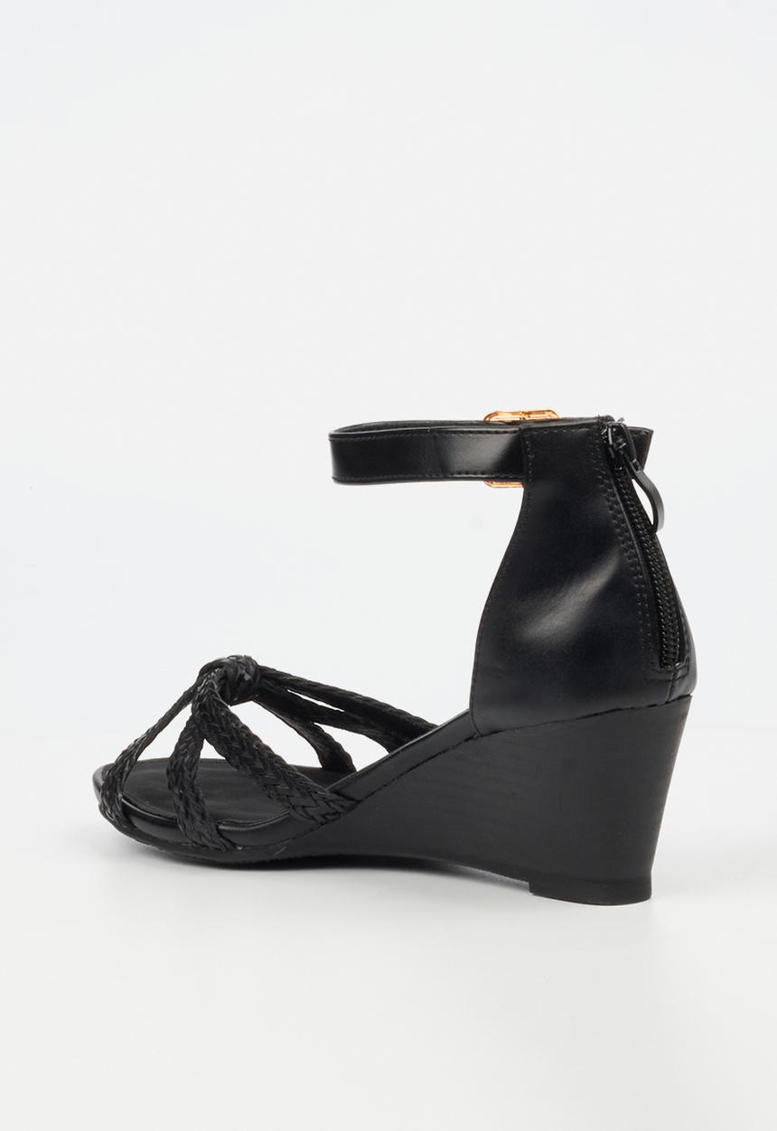 Butterfly Feet - Shani 11 Ankle Strap - Black