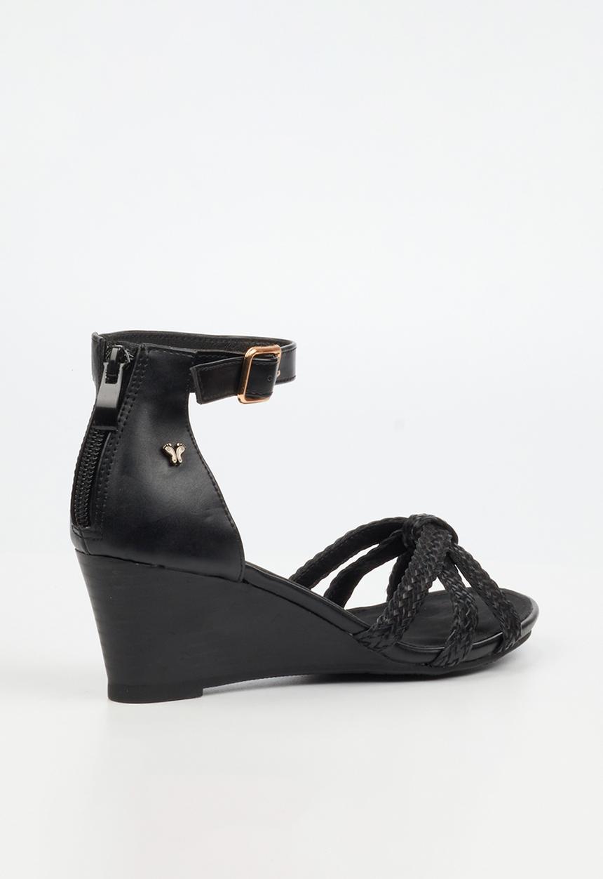 Butterfly Feet - Shani 11 Ankle Strap - Black
