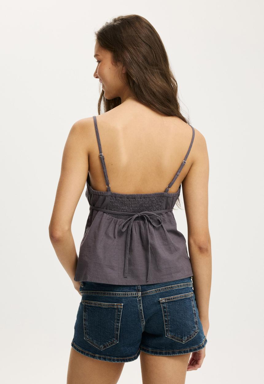 Cotton On - The daydream cotton cami - tropical moonlight shadow